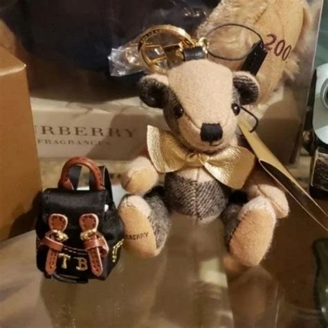 burberry teddy bear t shirt|burberry teddy bear keychain.